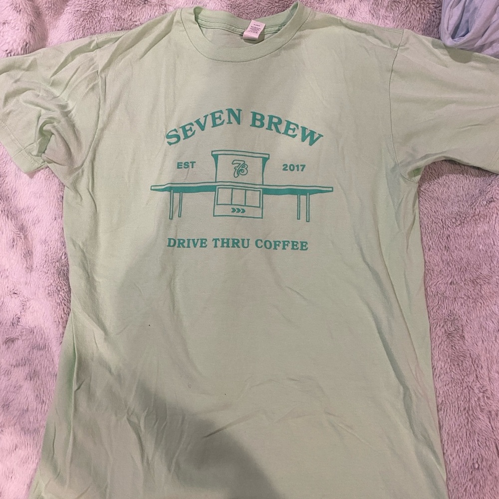 Comfort Colors Light Green Graphic Tee